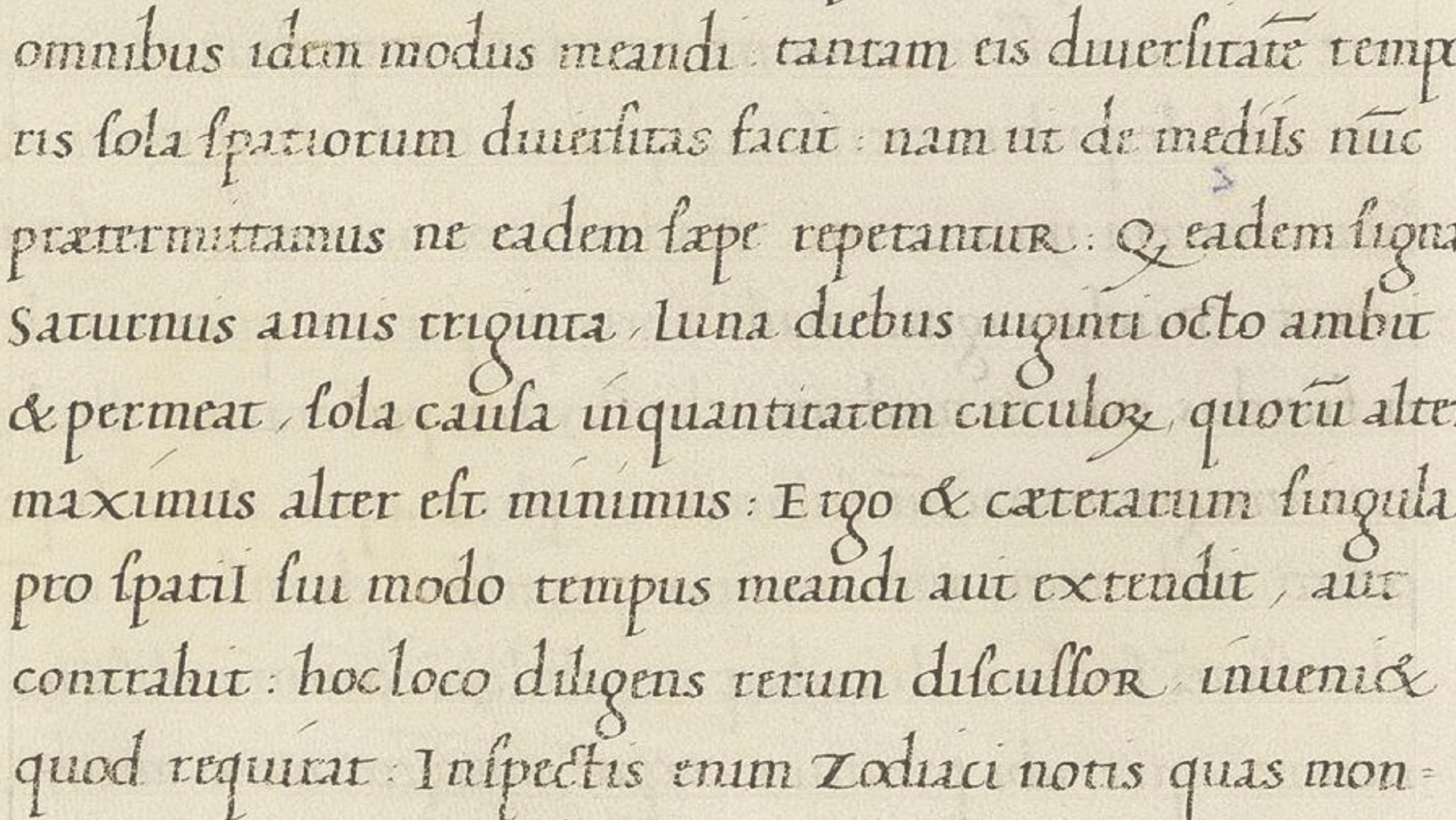 Bartolomeo Sanvito writing (1465-1466). Manuscript - Ott.lat.1137. © Biblioteca Apostolica Vaticana